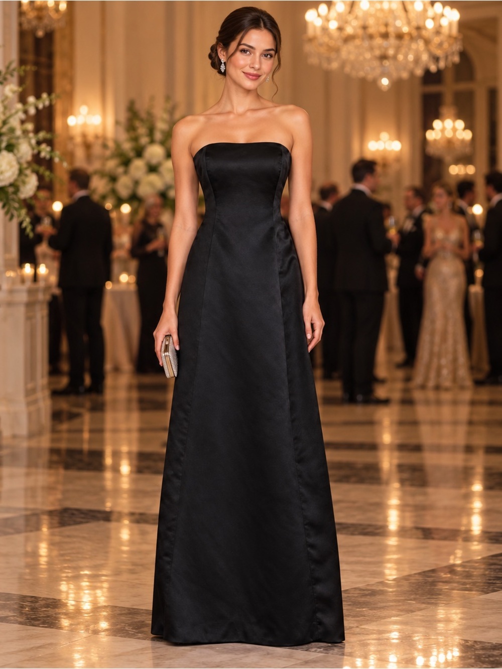 Vintage Y2K Nicole Miller Black
Strapless Formal Gown Size 6
Quiet Luxury